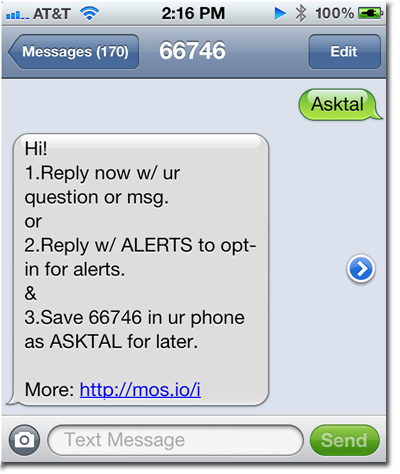 Text Message Alerts for Libraries